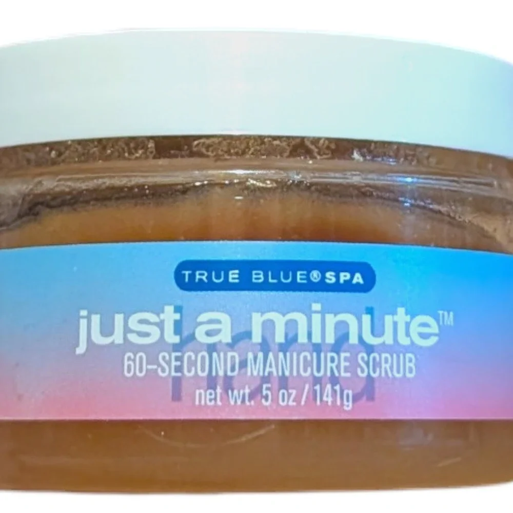 Bath & Body Works True Blue Spa Just a Minute 60-Second Manicure Scrub‎ 5 oz